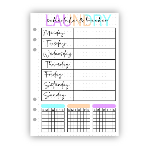 Chore Schedule & Tracker