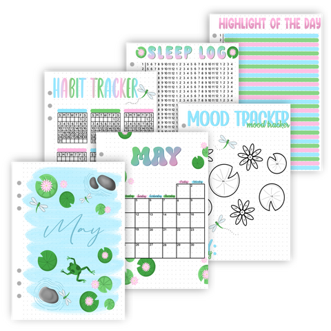 2026 Individual Monthly Pages