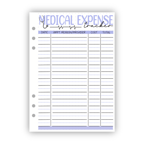 Medical Expense Tracker