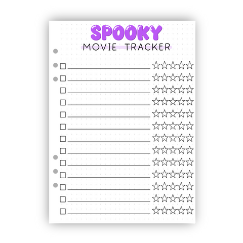 Spooky Movie Tracker