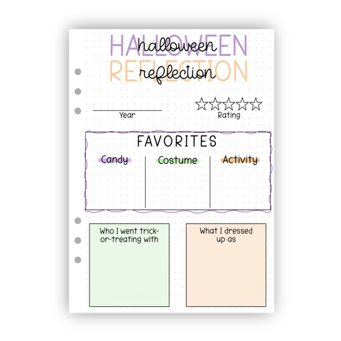 Halloween Reflection