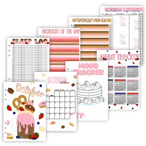 2025 Individual Monthly Pages