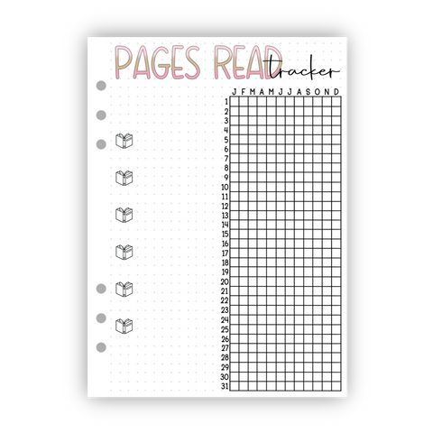Pages Read Tracker
