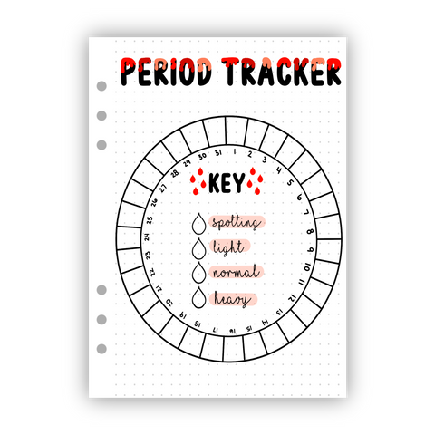 Monthly Period Tracker