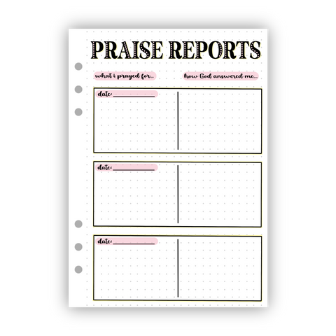 Praise Reports