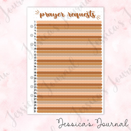 Prayer Requests | Journal Spread