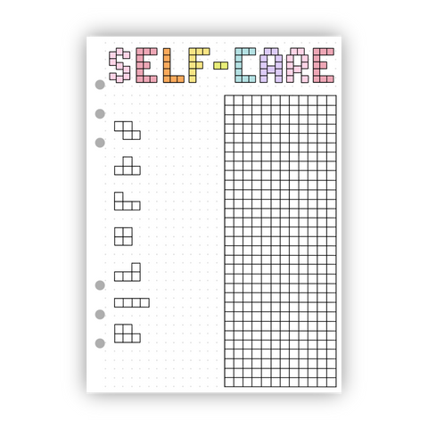 Self-Care Tetris