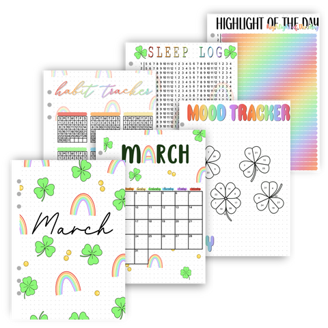 2026 Individual Monthly Pages