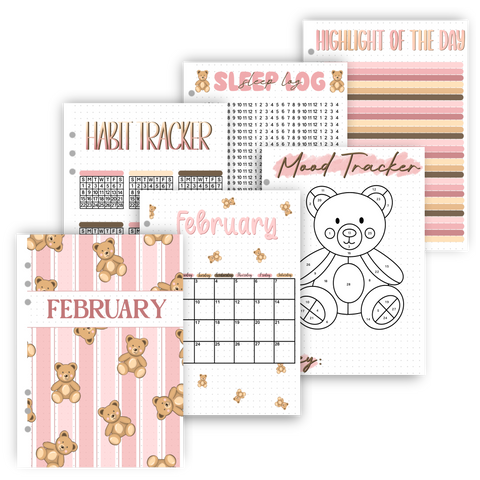 2026 Individual Monthly Pages