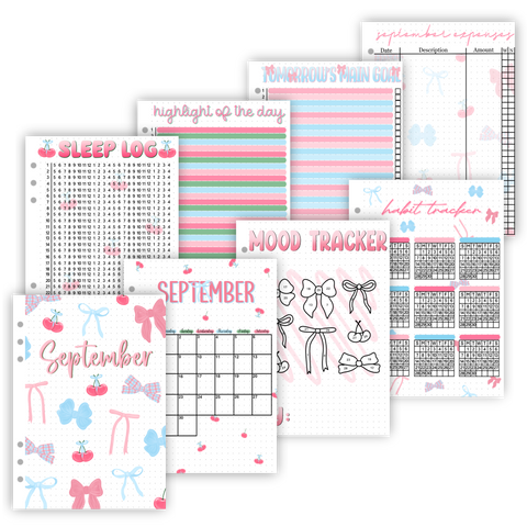 2025 Individual Monthly Pages