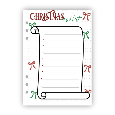 Christmas Wishlist