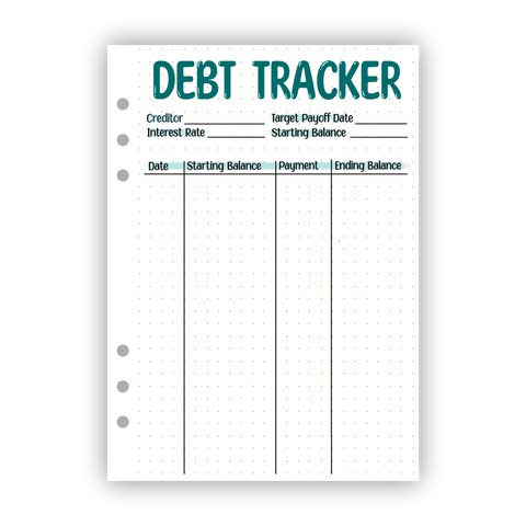 Debt Tracker