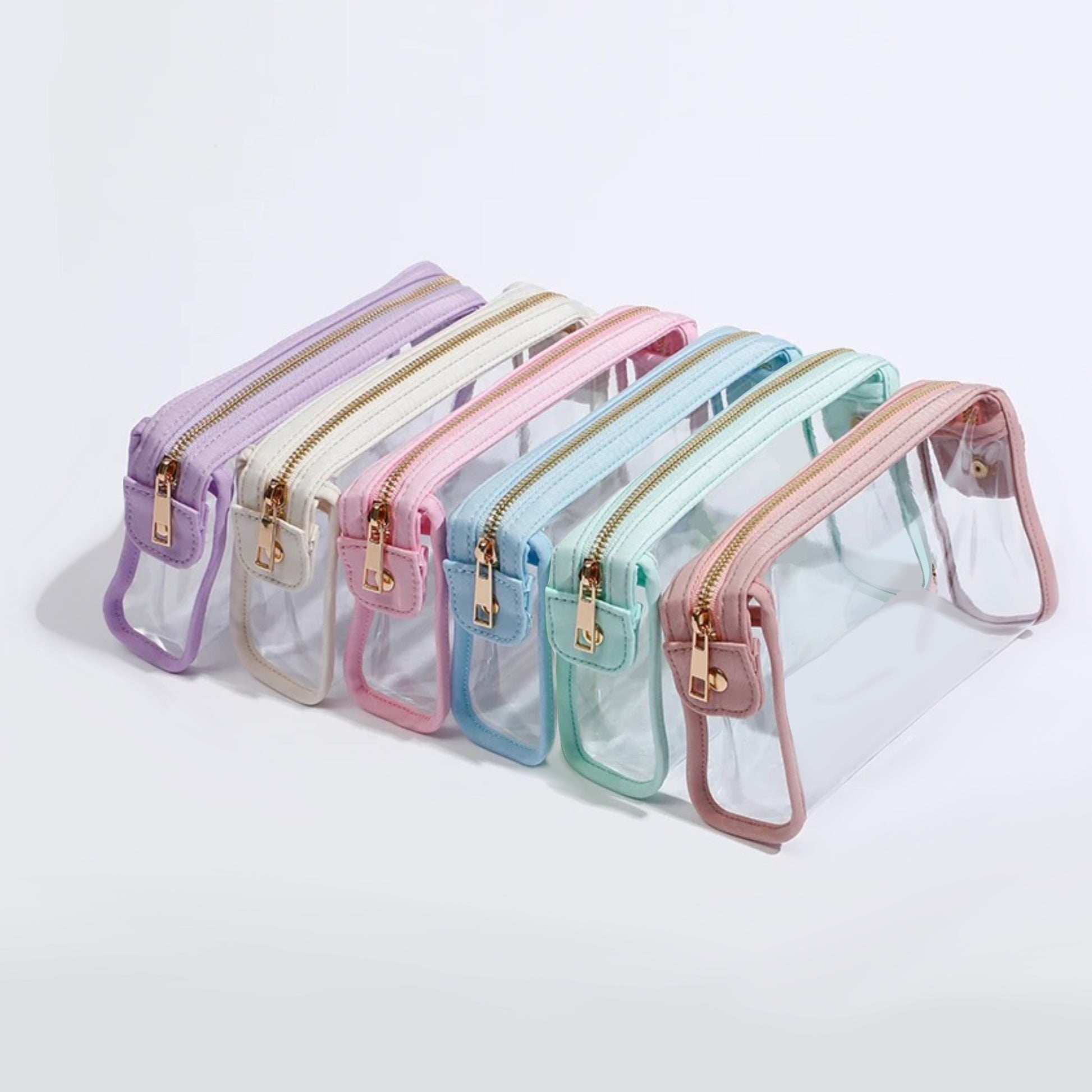 Clear Pencil Pouch Jessica's Journal