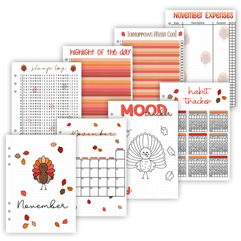 2025 Individual Monthly Holiday Pages