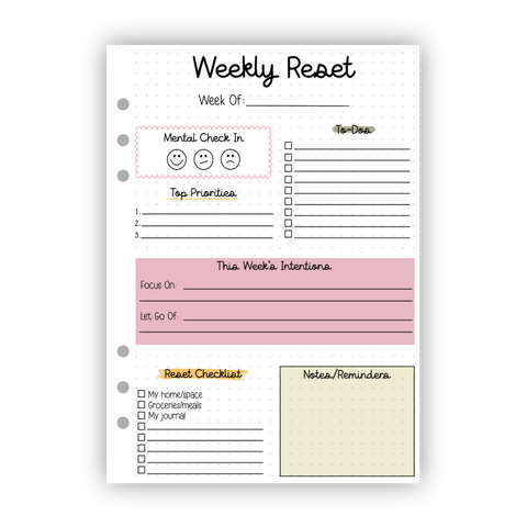 Weekly Reset