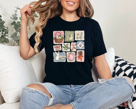 Vintage Patchwork Tee