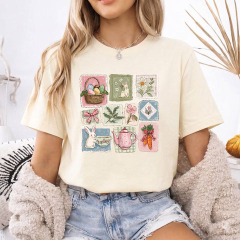 Vintage Patchwork Tee