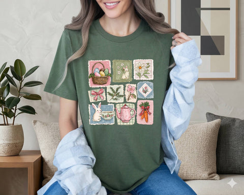 Vintage Patchwork Tee