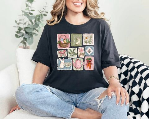 Vintage Patchwork Tee