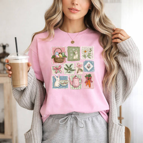 Vintage Patchwork Tee