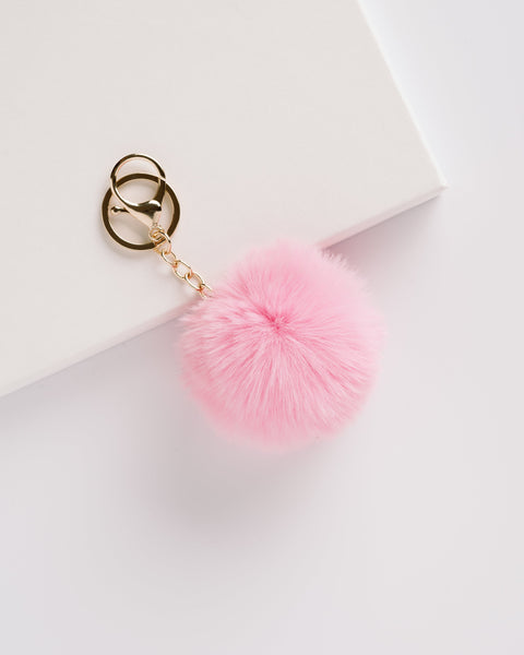 Pom Pom Keychain