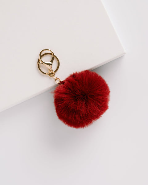 Pom Pom Keychain