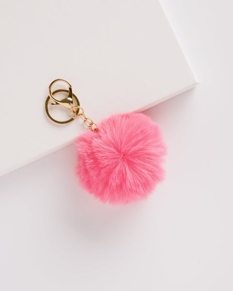 Pom Pom Keychain