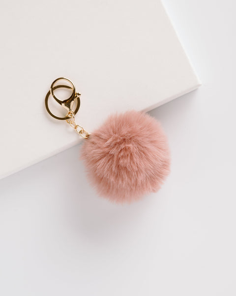 Pom Pom Keychain