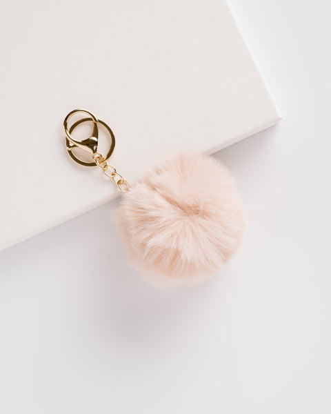 Pom Pom Keychain