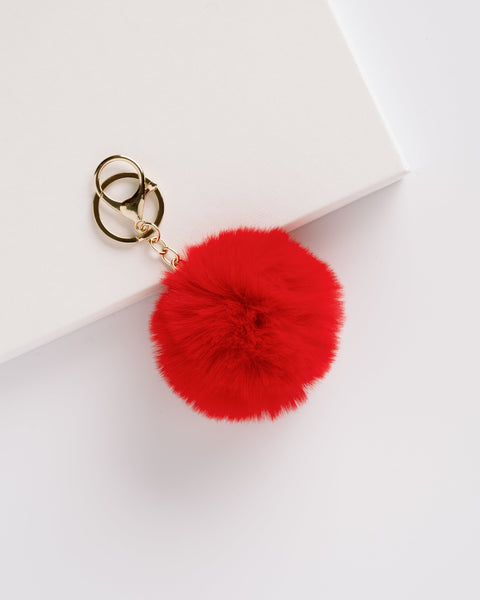 Pom Pom Keychain