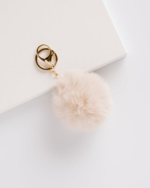 Pom Pom Keychain