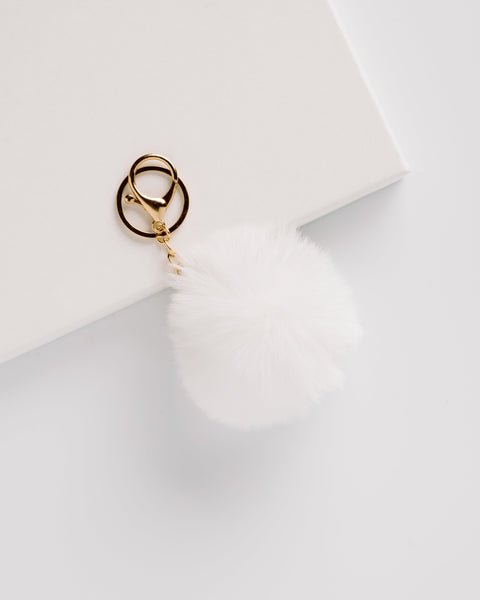 Pom Pom Keychain