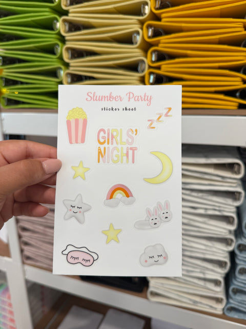 Slumber Party Sticker Sheet