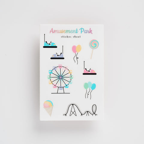 Amusement Park Sticker Sheet