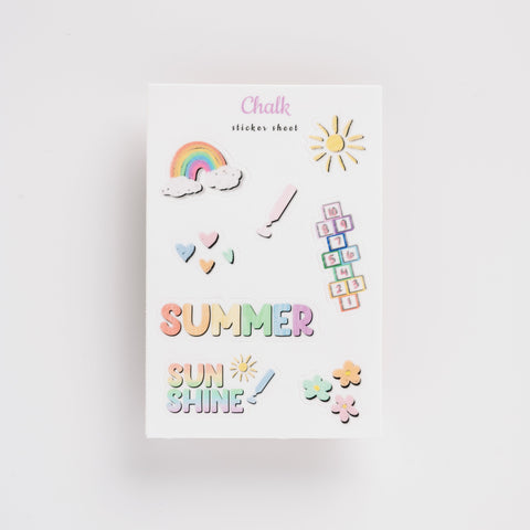 Chalk Sticker Sheet