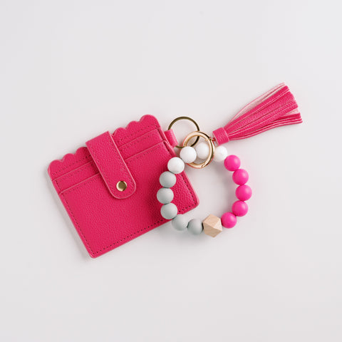 Wallet Wristlet Keychain